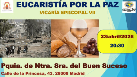 EUCARISTÍA POR LA PAZ-23 DE ABRIL